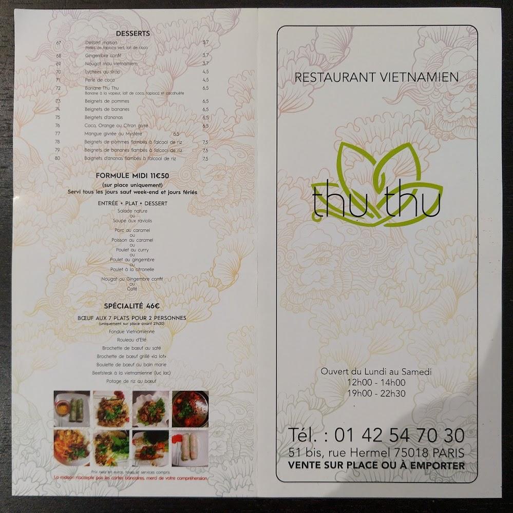 Thu-Thu - Menu Image 4